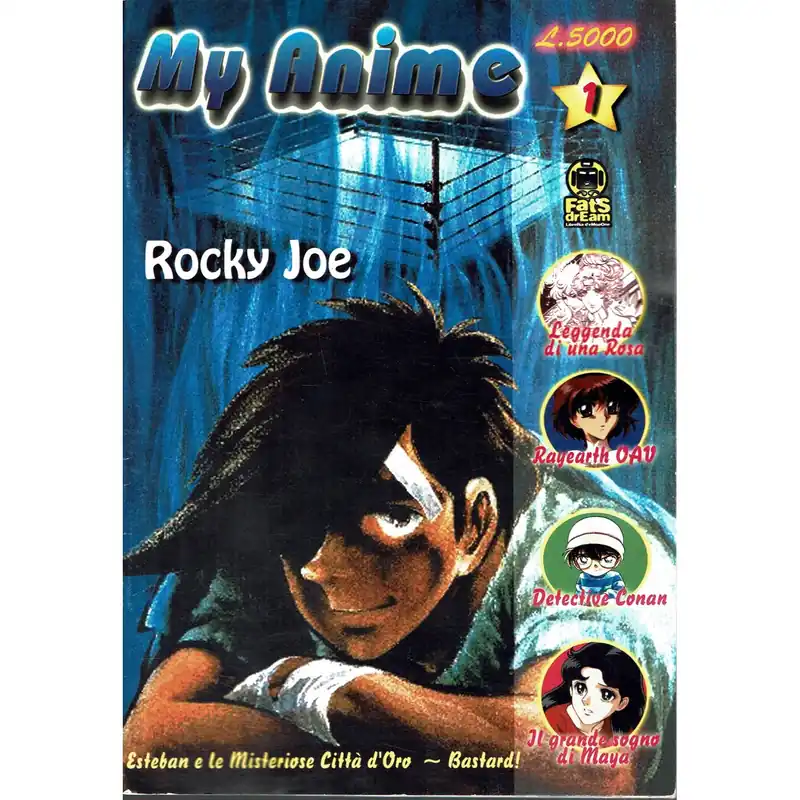 My anime 1 fanzine manga Rocky Joe, Lady Oscar, Maya Conan Acquista Ora
