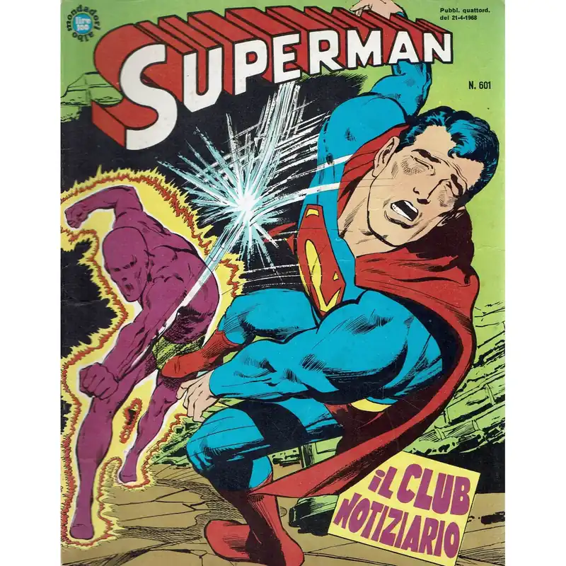 Ordina Subito Albo Mondadori Superman n. 601 il ritorno del parassita ed. Mondadori SU41